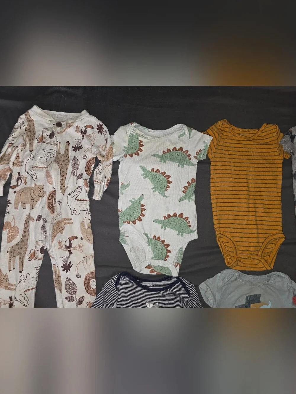 Carter's Multi-Pack Baby Bodysuits with 1 T-shirt